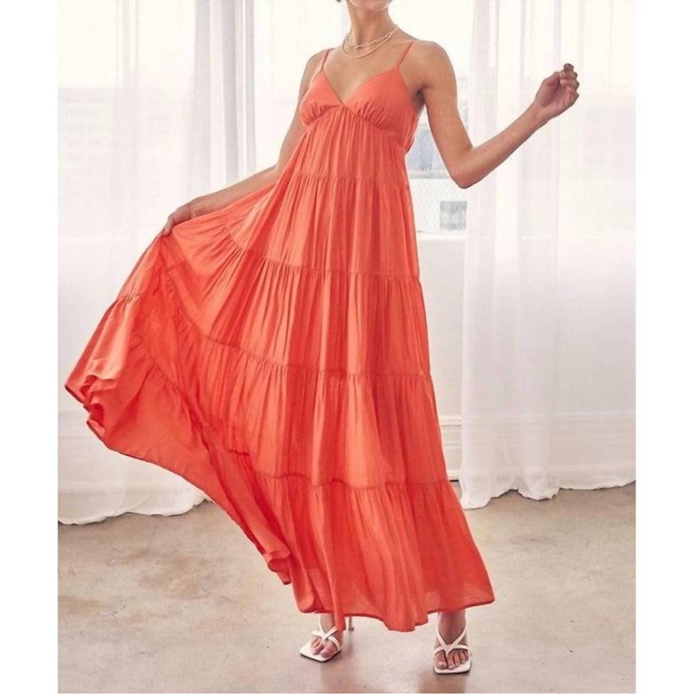 Vici Elegant Jewel Tone Maxi Dress